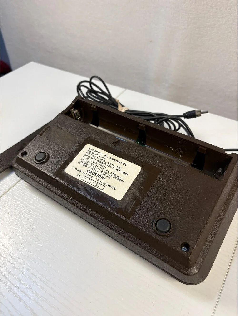 Vintage Atari Ultra-Pong Classic Electronic Game Console Tested - No Paddles